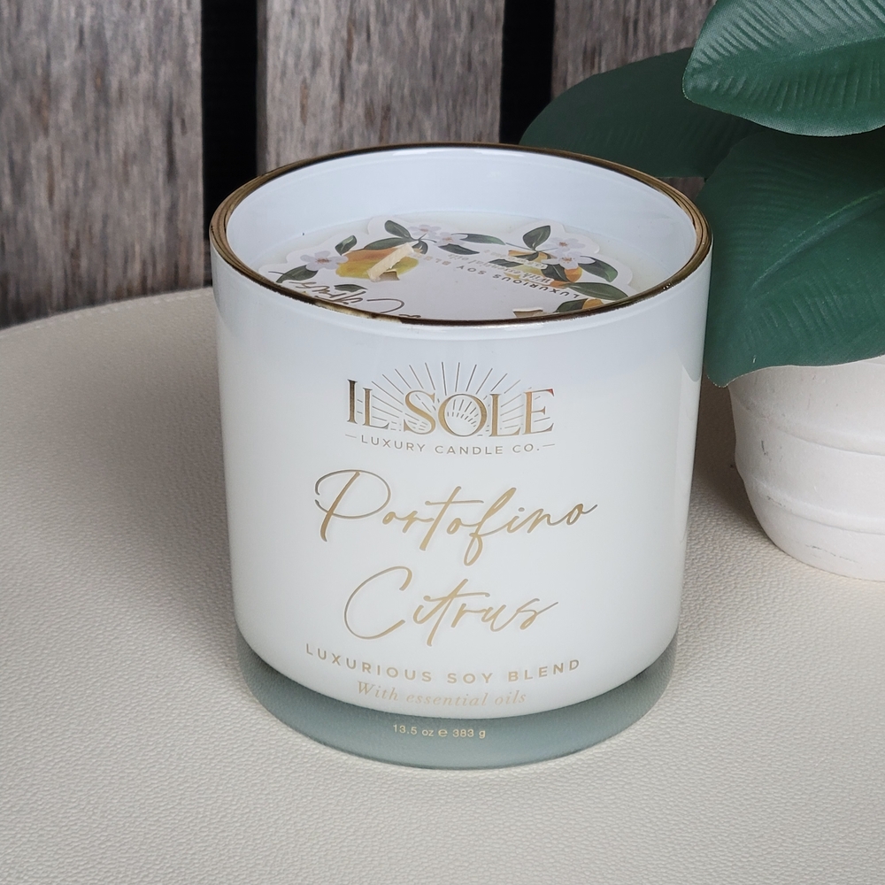 IL SOLE Portofino Citrus Candle Malibu Breeze